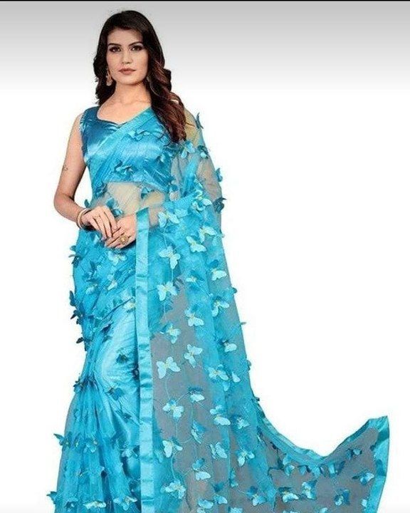 Butterfly saree uploaded by business on 5/7/2021