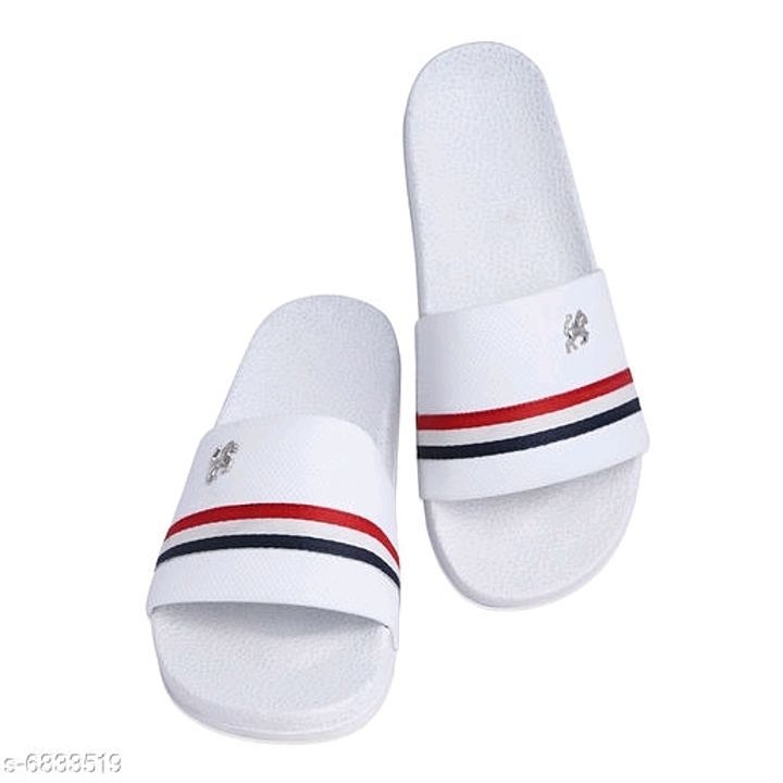 Post image Catalog Name:*Latest Graceful Resin Men's Flip Flops*
Material: Resin
Sole Material: Rubber
Fastening &amp; Back Detail: Slip-On
Pattern: Striped
Multipack: 1
Sizes: 
IND-6,IND-7,IND-8,IND-9,IND-10,IND-11
Dispatch: 2-3 Days
Design: 5
Easy Returns Available In Case Of Any Issue
*Proof of Safe Delivery! Click to know on Safety Standards of Delivery Partners- https://bit.ly/30lPKZF