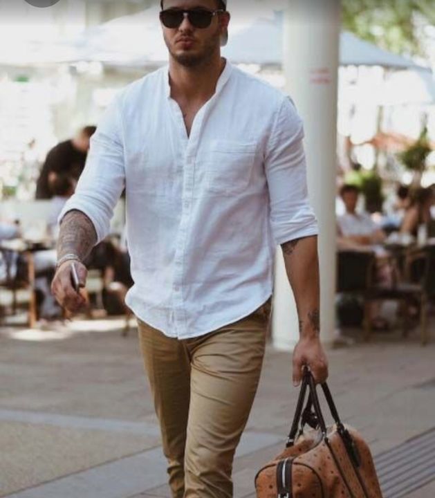 Post image Anyone have this type of linen shirt.