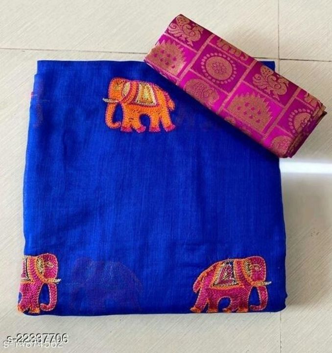 Fancy cotton silk saree uploaded by business on 5/8/2021