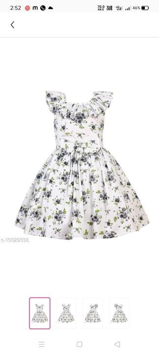 Kids cotton frock uploaded by business on 5/8/2021