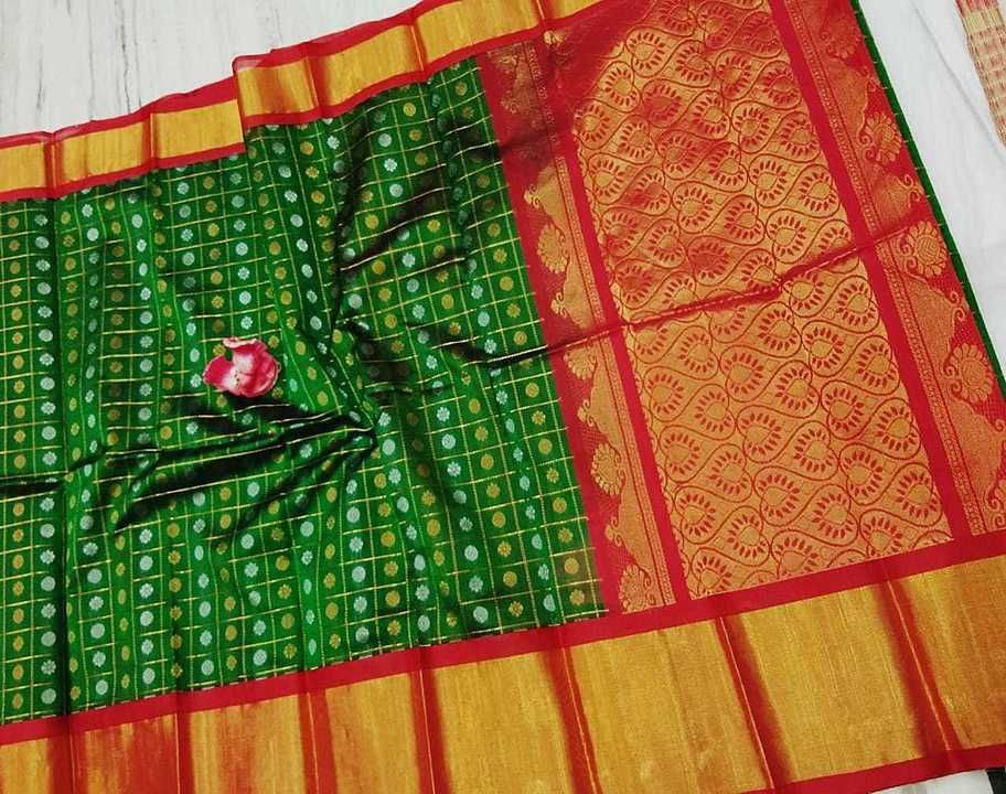 Kuppatam pattu sarees beautiful butas contract blouse beautiful pallu offer price 4100+$
 uploaded by Sri lakshmi on 8/1/2020