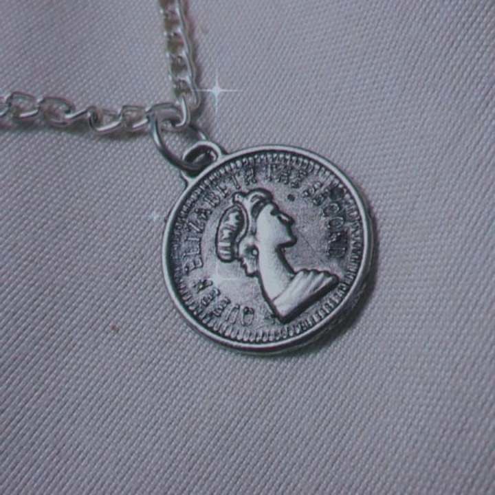 Vintage coin pendant choker  uploaded by business on 5/8/2021
