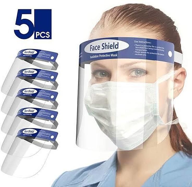 Corona face shield clearance sale uploaded by business on 8/1/2020