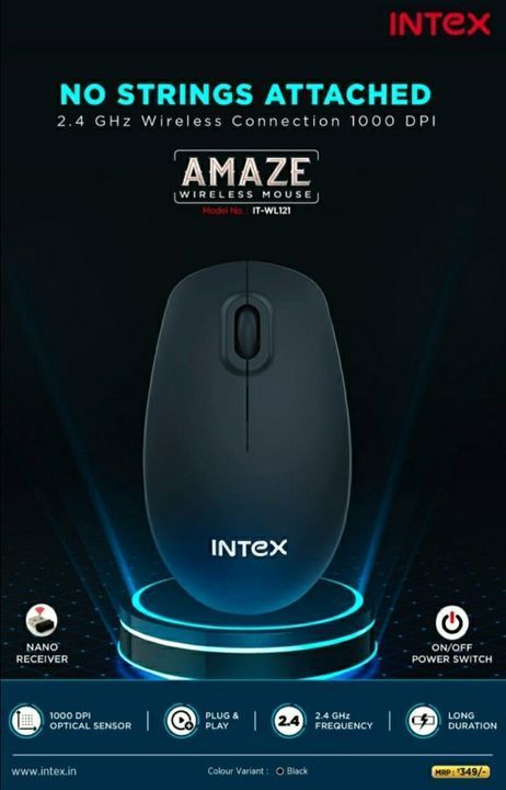 INTEX WIRELESS MOUSE  uploaded by CHAMPION  on 5/8/2021