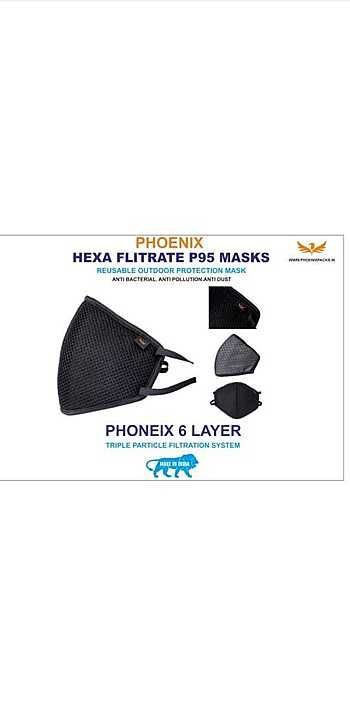 Hexa filtrate P95 Mask  uploaded by Shankheshwar Bags on 8/1/2020
