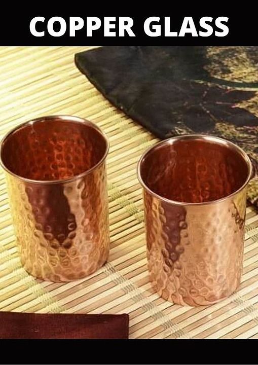 Copper tumblers uploaded by GAUSHI TRADER on 8/1/2020