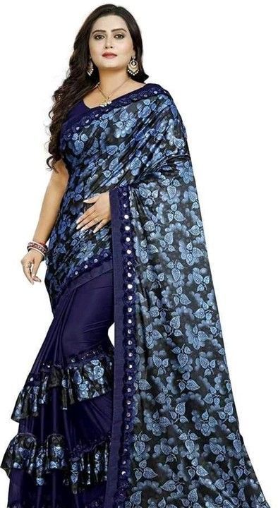 Ruffal saree uploaded by Gupta dress on 5/9/2021