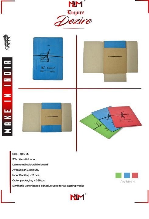 FOUR FLAP DEZIRE COVER FILE uploaded by M L M STATIONERS PVT LTD on 5/9/2021