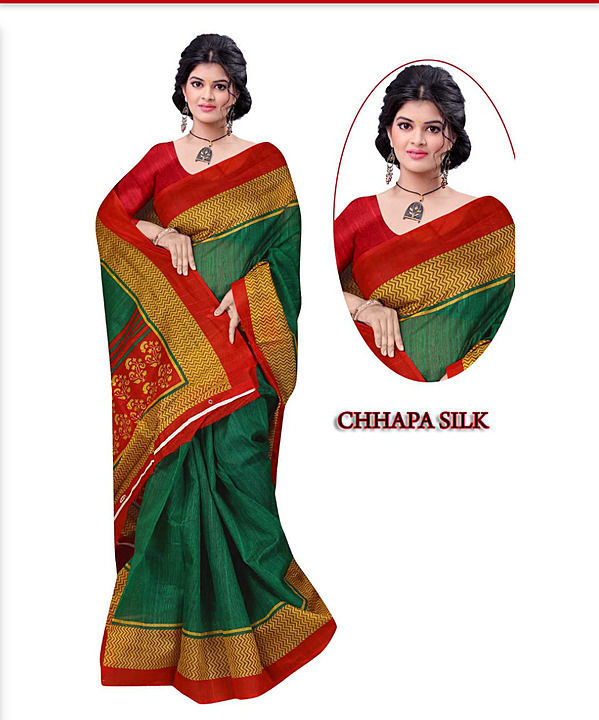 Product image with price: Rs. 450, ID: saree-zero-maintenance-khadhi-cotton-no-need-of-starch-and-pressing-6-20-mtr-length-08537362