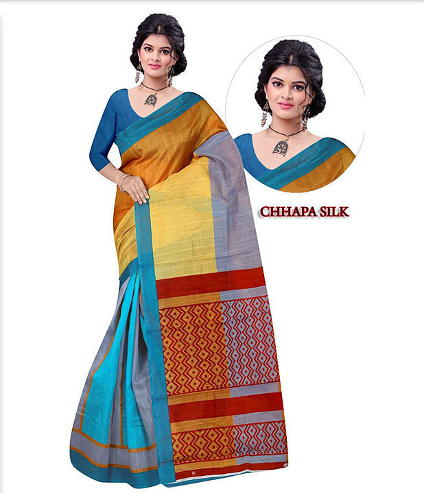 Product image with price: Rs. 450, ID: saree-zero-maintenance-khadhi-cotton-no-need-of-starch-and-pressing-6-20-mtr-length-6b1d7831