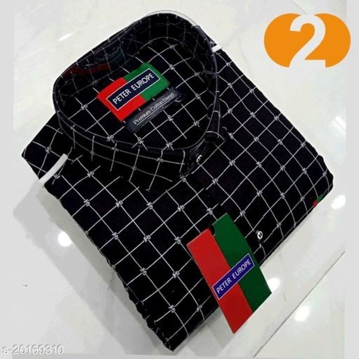 Fashionable men's shirts uploaded by Arul Textile on 5/9/2021