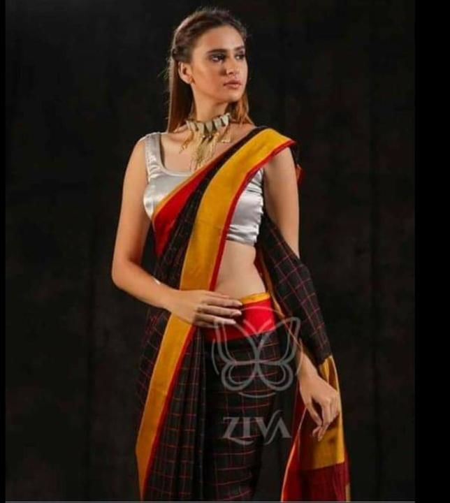 Pure lilen saree uploaded by business on 5/9/2021