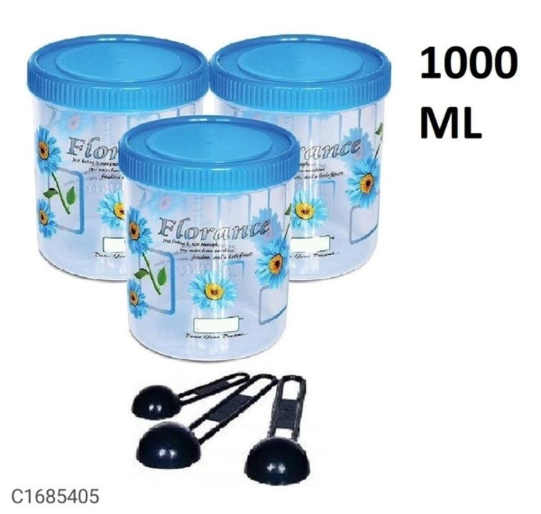 Product image with price: Rs. 550, ID: kitchen-spice-storage-container-with-spoon-cabf2f60
