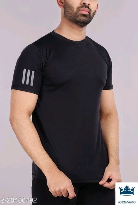 Catalog Name:*Pretty Fashionista Men Tshirts*
Fabric: Polyester
Sleeve Length: Short Sleeves
Pattern uploaded by MIF FASHION STORE on 5/10/2021