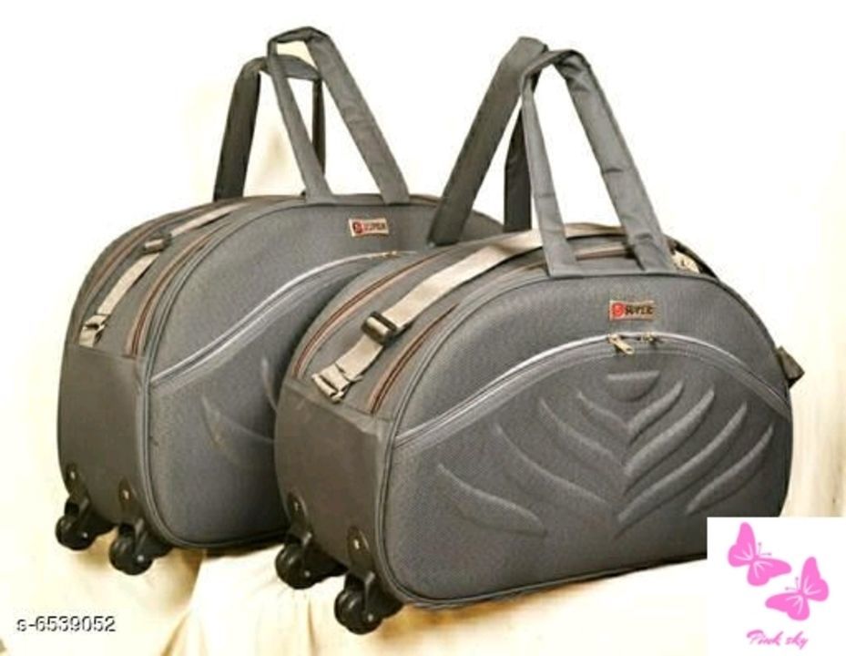 Gorgeous Alluring Travel Bags Combo
 uploaded by Happy customer collection on 5/10/2021