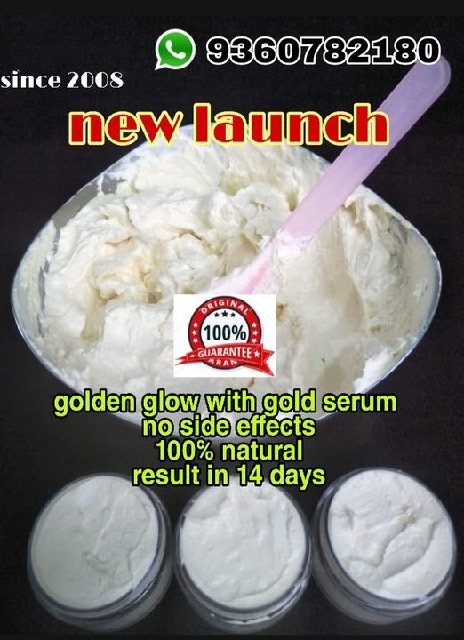 Golden glow with gold serum mixed  uploaded by Skin whitening cream on 5/10/2021