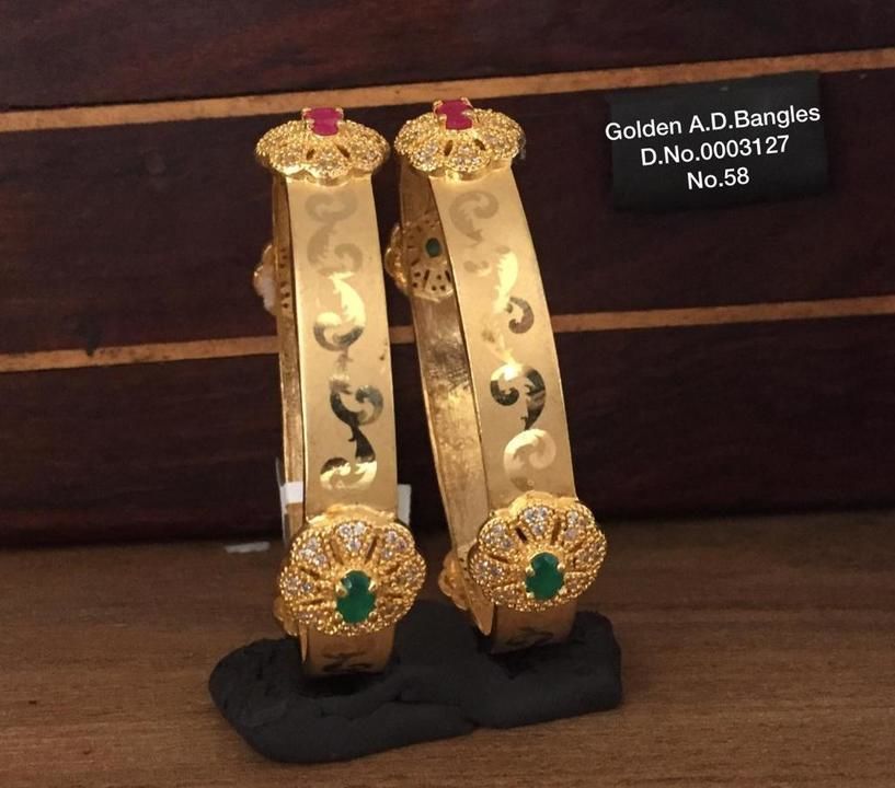 Hot seller bangles, code×16+150 (sp. rates for bulk)
Shipping extra, done overseas

CALL 91-98797333 uploaded by Bharatnatyam Jewellers on 5/10/2021