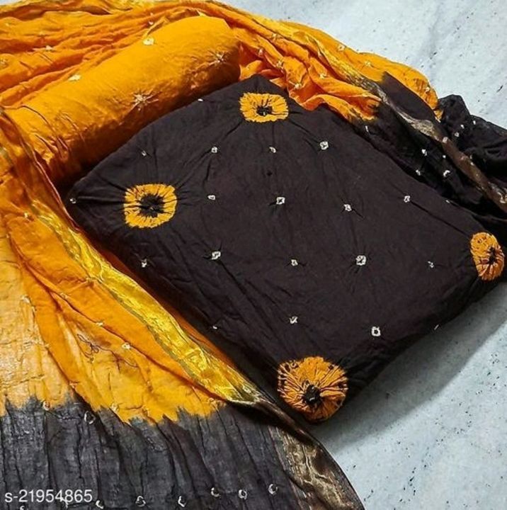 Bandhani Panjabi dress material uploaded by Kalpana fashion on 5/10/2021