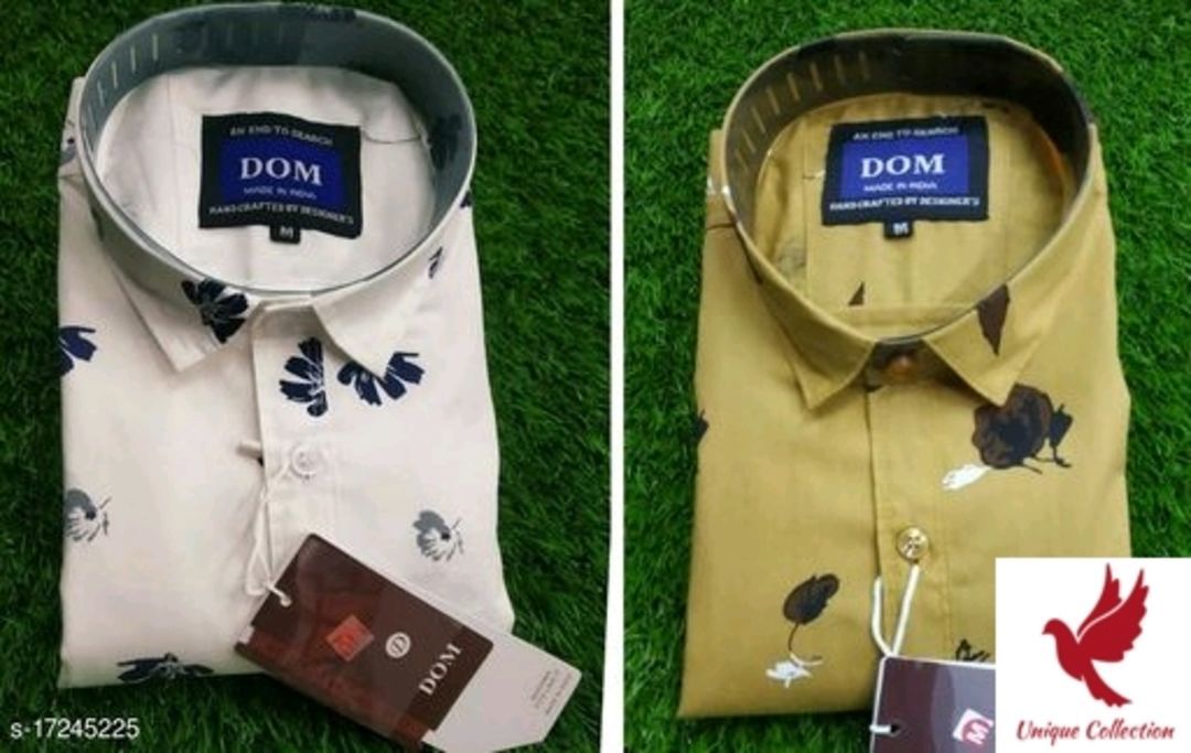 Men cotton shirts combo uploaded by Unique collection on 5/10/2021