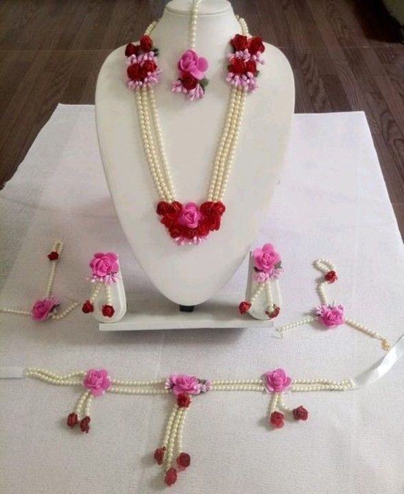 Elite Artificial Floral Jewellery Set uploaded by business on 5/10/2021
