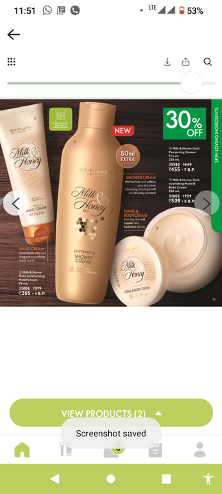 Milk and honey product uploaded by business on 5/11/2021