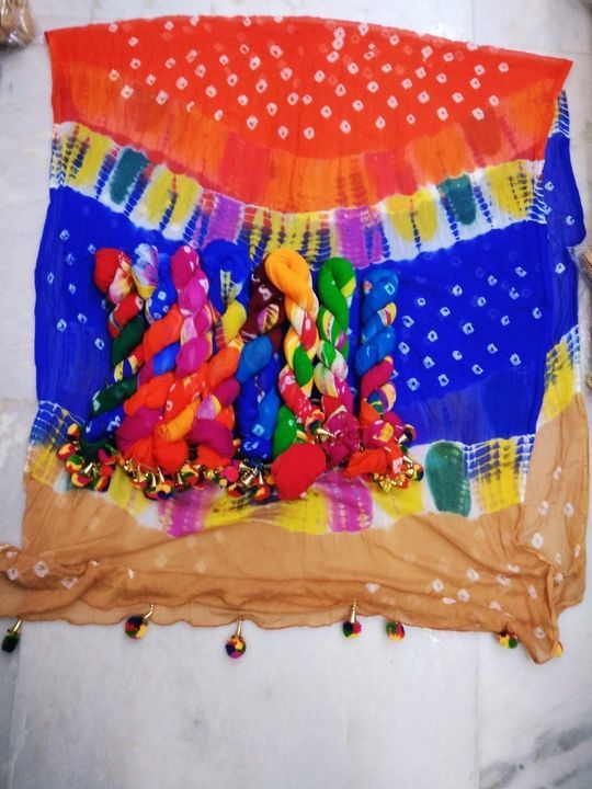 Nazneen printed dupatta  uploaded by Shree Gannayak Fabrics  on 5/11/2021