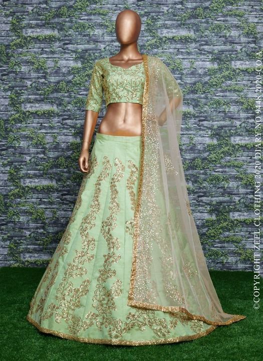 Designer wedding lehenga uploaded by DHRU CREATIONS on 5/11/2021