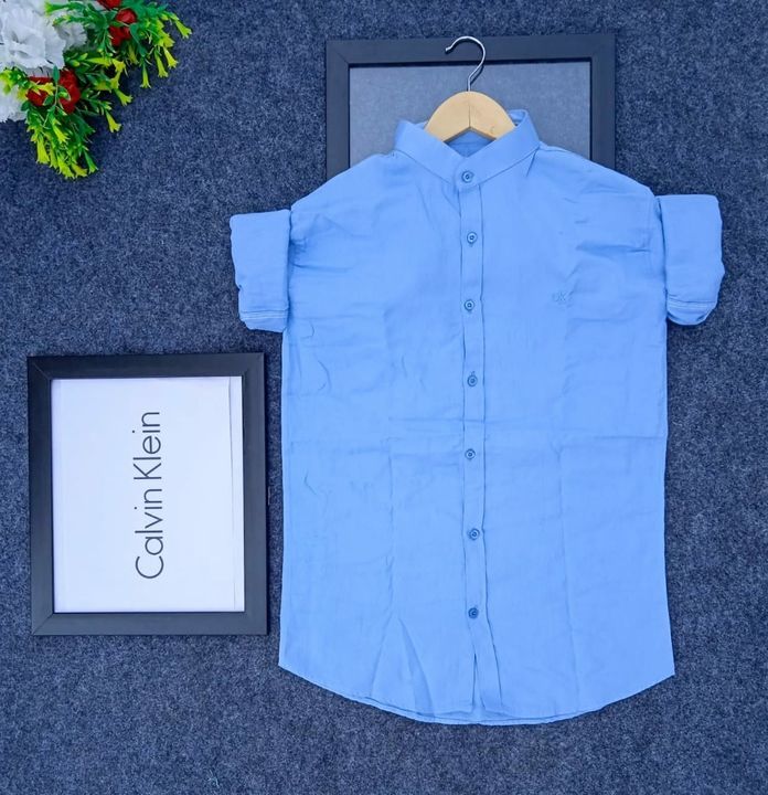 CALVIN KLEIN premium ban collar shirt  uploaded by Maruti mens wear on 5/11/2021