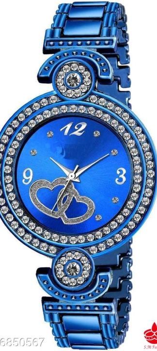 S.M fashion collection stylish attractive women's watches uploaded by business on 5/11/2021