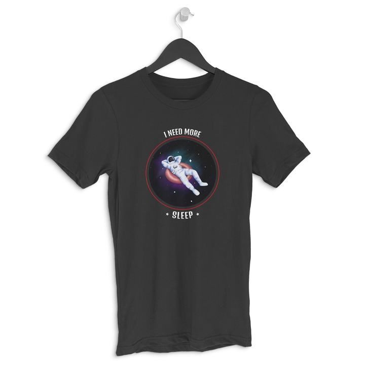 I Need More Sleep Black T-shirt uploaded by business on 5/11/2021
