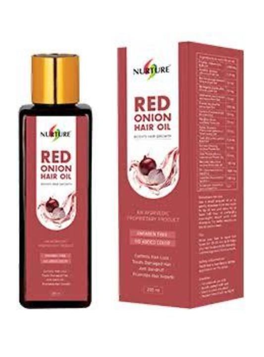 Nurture Red Onion Hair Oil 200ml uploaded by business on 5/11/2021