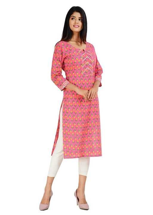 Super fine quality cotton kurti  uploaded by KN RESELL on 5/11/2021