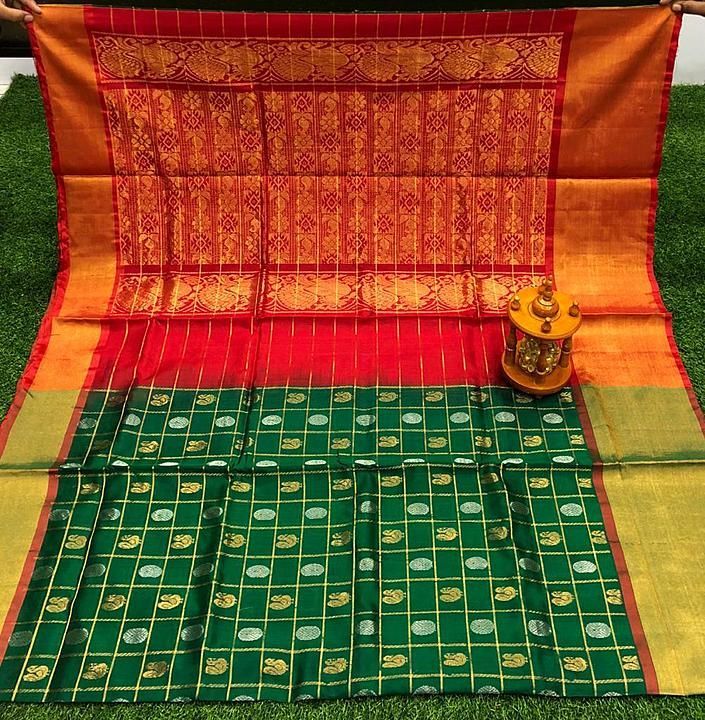 Bhutta mothi checks  uploaded by Ganga handloom sarees  on 8/2/2020