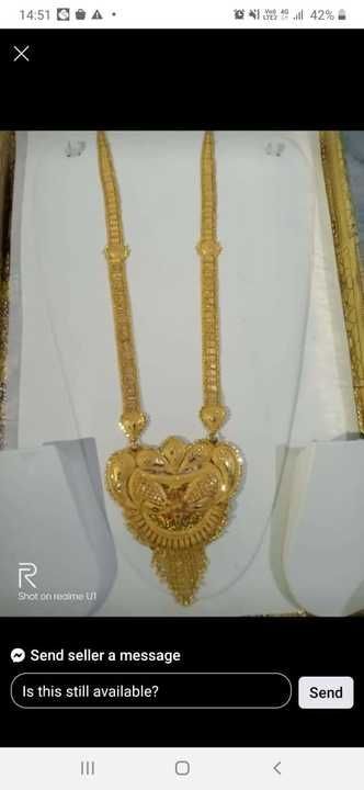 Gold long chain uploaded by Chanchal Jewellers on 5/11/2021