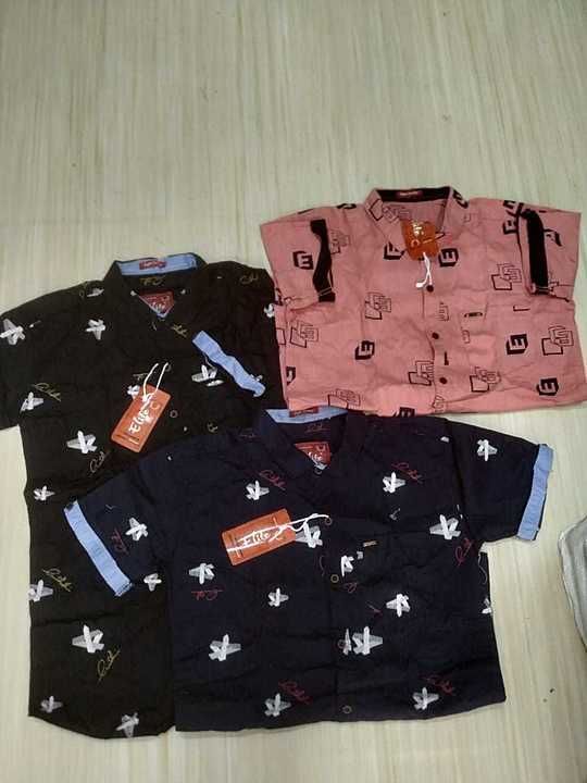 Pirnted shirts  uploaded by New style in mens wear bilagi  on 8/2/2020