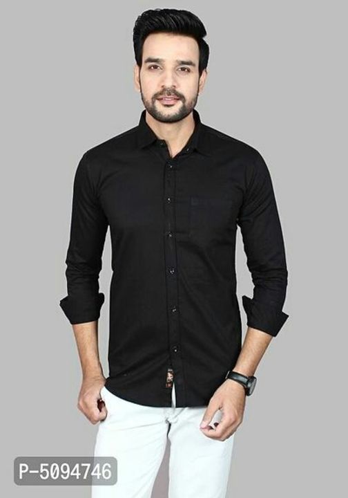 Cotton Blend Solid Casual Shirts uploaded by business on 5/12/2021