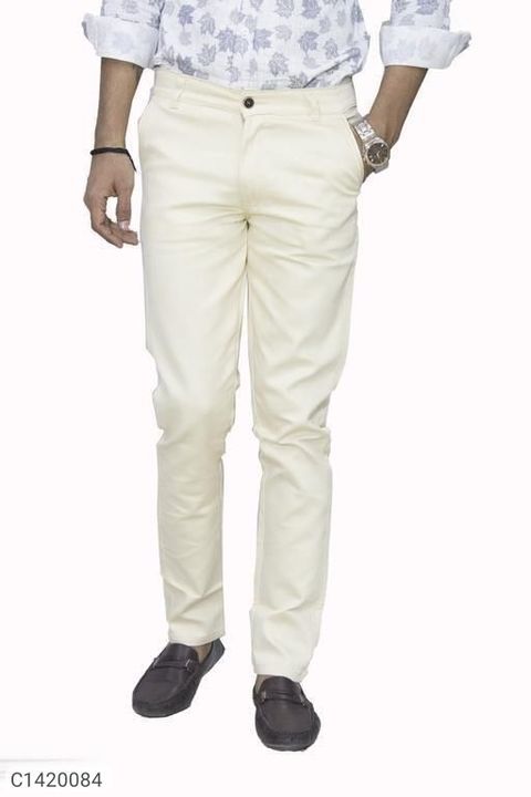 *Catalog Name:* Polyester Viscose Slim Fit Trouser

*Details:*
Description : It has 1 Piece of Mens  uploaded by ALLIBABA MART on 5/12/2021