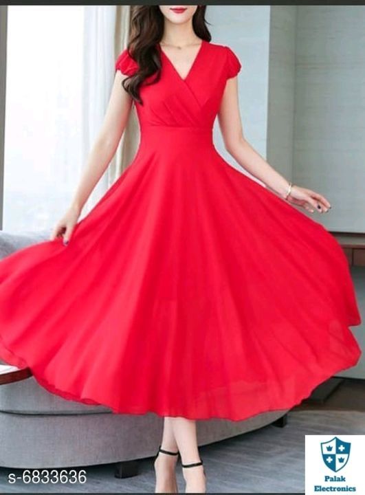 Trendy Partywear Women Dresses uploaded by Online shopping India on 5/12/2021