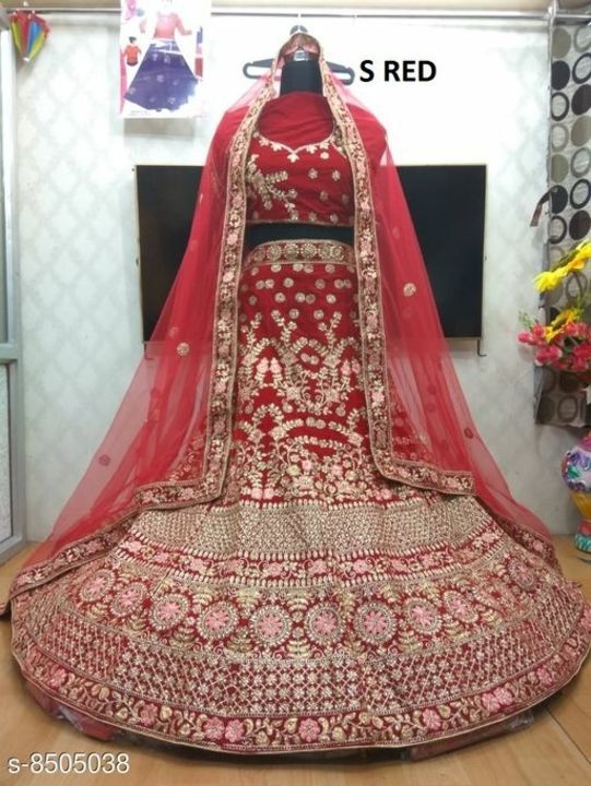 Post image I want 1 Pieces of Bridal Lehnga.
Chat with me only if you offer COD.
Below are some sample images of what I want.