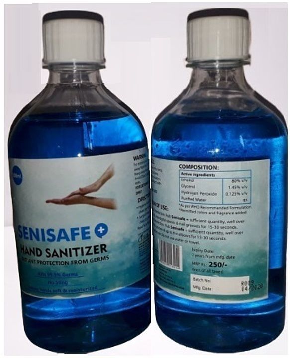 500 ml Liquid Based Hand Sanitizer with 80 % Alcohol content uploaded by business on 5/22/2020