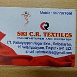 Business logo of Sri CR Textiles