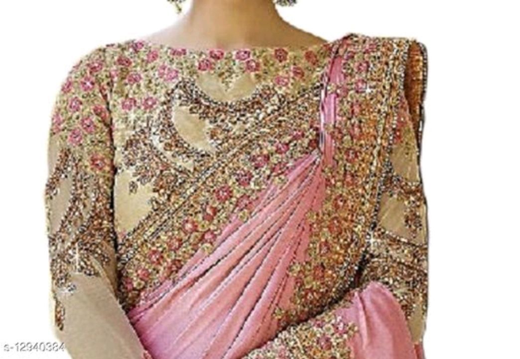 Georgette Saree uploaded by business on 5/12/2021