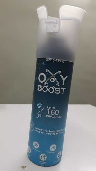 Oxyboost portable oxygen can 9 liter + 9 liter pack of 2 uploaded by business on 5/13/2021