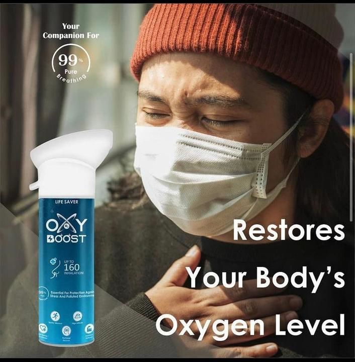 Oxyboost portable oxygen can 9 liter + 9 liter pack of 2 uploaded by Forever youth on 5/13/2021
