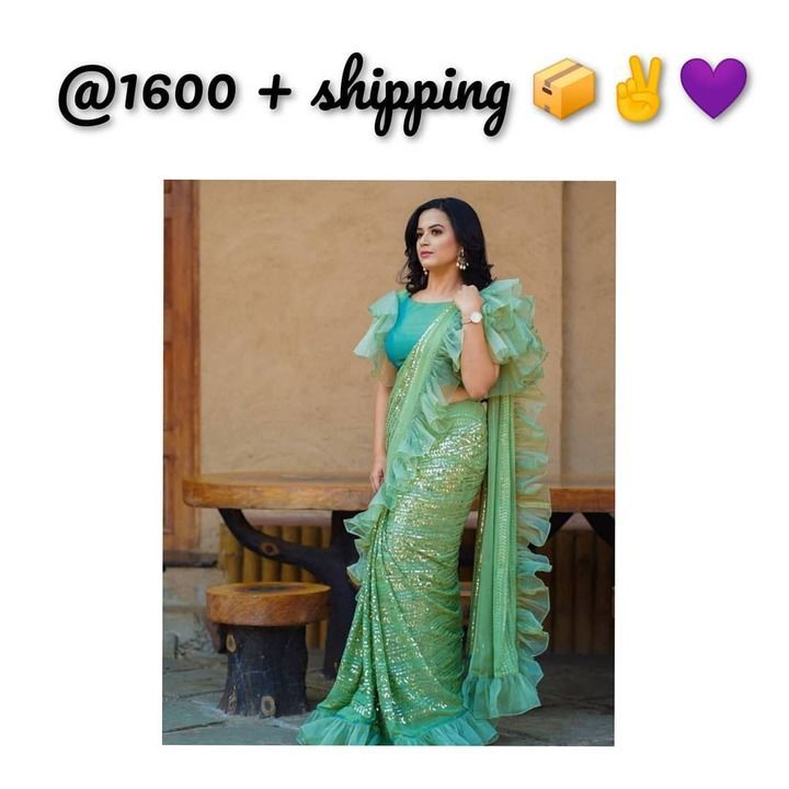 Womens PARTYWEAR sarees uploaded by business on 5/13/2021