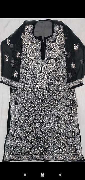Post image Hey! Checkout my new collection called Chikan hand work Lucknow kurtis.