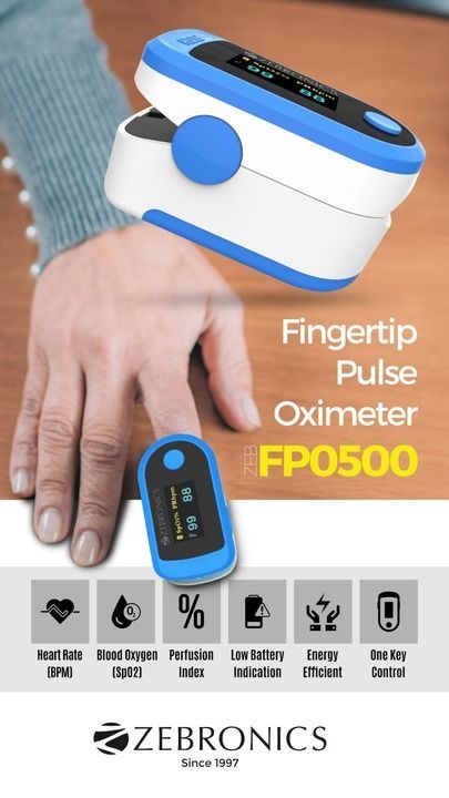 Product image with price: Rs. 850, ID: oximeter-517f872c