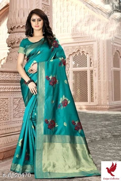 Designer saree uploaded by Unique collection on 5/13/2021