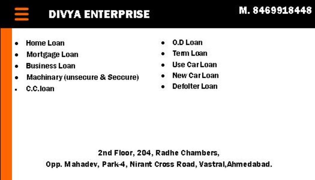 Home loan uploaded by Divya enterprise on 5/13/2021